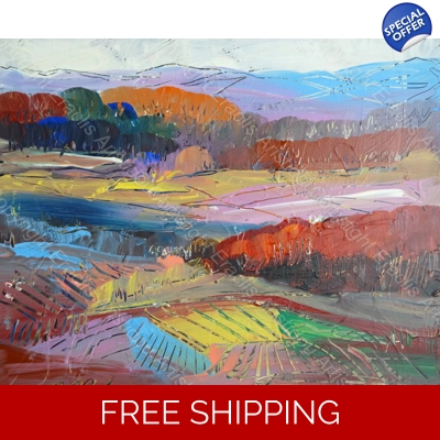 Beautiful colourful landscape 078